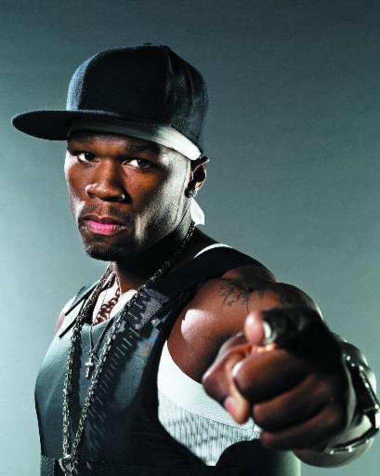 Foto van rapper 50 Cent